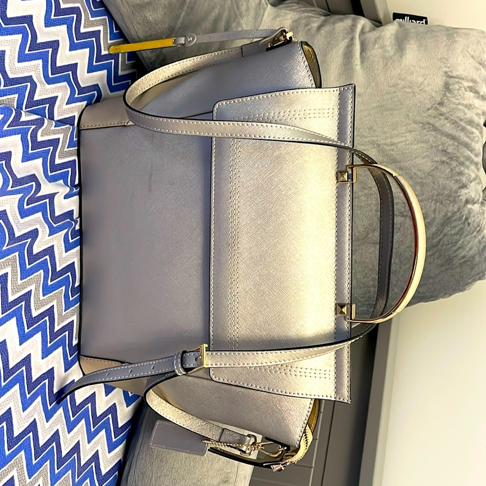 Cromia Silver/Gold hardware handbag.